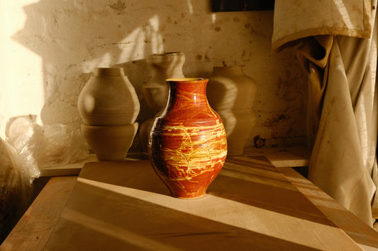 Tall Dancing Vase