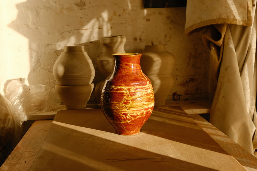 Tall Dancing Vase