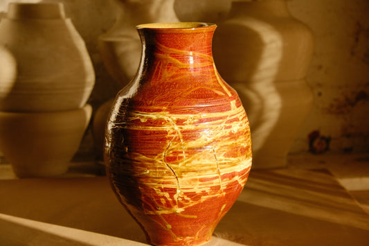 Tall Dancing Vase