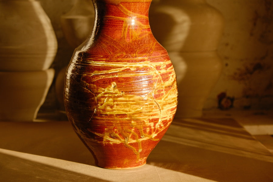 Tall Dancing Vase